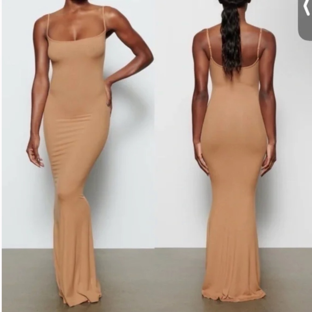 SKIMS SOFT LOUNGE SLIP DRESS - XS